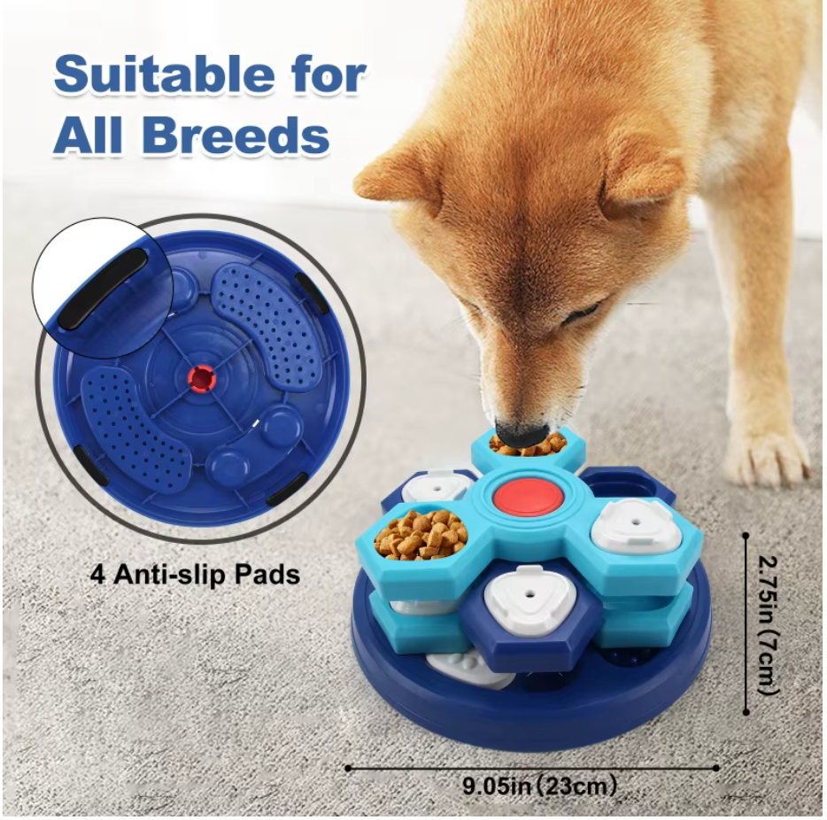 Level 4 Dog Puzzle Feeding Toy – Boredom Relief