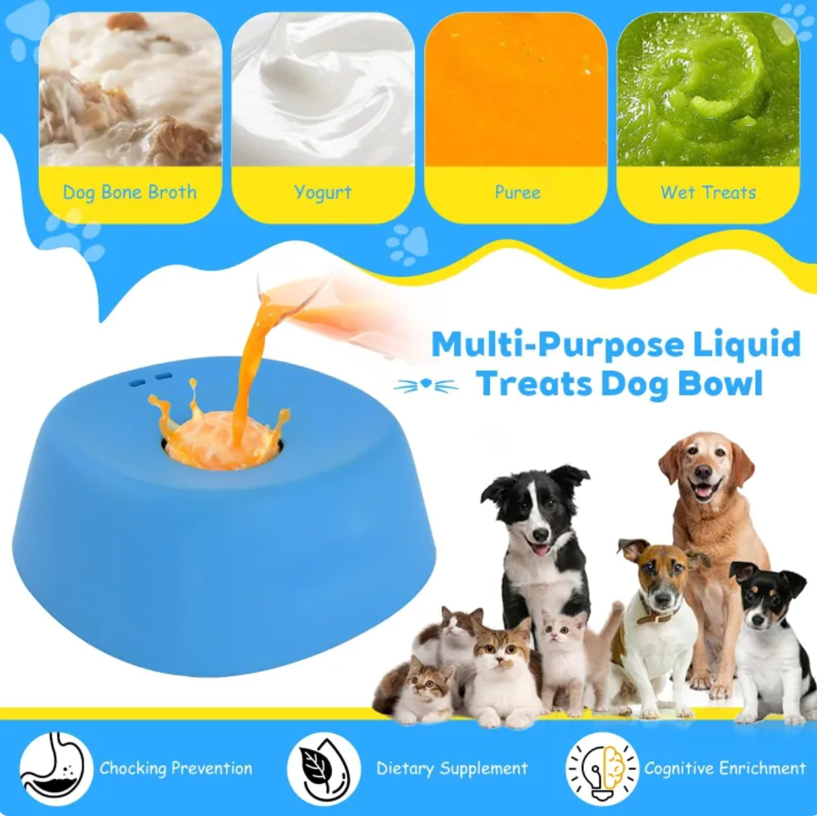 Lick & Spin - Enrichment Toy